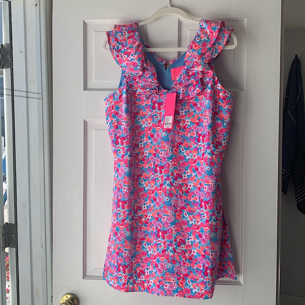 Lilly Pulitzer floral romper  — never worn & tags on!